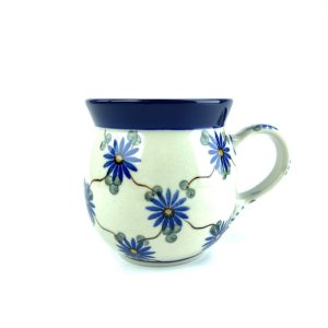 Bunzlau Bolle Mok 103X 240 ml - 005 (Bunzlau). Bunzlau Bolle Mok 103X 240 ml 005 Boerenmok / Farmersmug met een bol buikje.