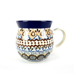 005 Bunzlau Bolle Mok 1359X 240 ml - 005 (Bunzlau). 005 Bunzlau Bolle Mok 1359X 240 ml Boerenmok / Farmersmug met een bol buikje.