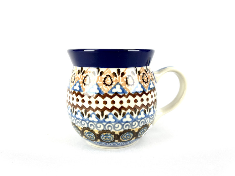 005 Bunzlau Bolle Mok 1359X 240 ml - 005 (Bunzlau). 005 Bunzlau Bolle Mok 1359X 240 ml Boerenmok / Farmersmug met een bol buikje.