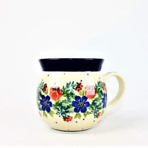 Bunzlau Bolle Mok 1535X Ballerina 240 ml - 005 (Bunzlau). Bunzlau Bolle Mok Ballerina 1535X 240 ml 005 Boerenmok met een bol buikje.