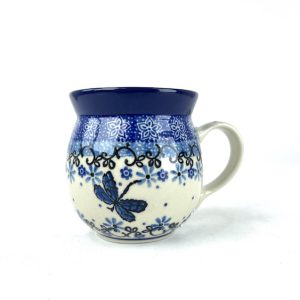 005 Bunzlau Bolle Mok 1944X 240 ml - 005 (Bunzlau). 005 Bunzlau Bolle Mok 1944X 240 ml  Boerenmok / Farmersmug met een bol buikje i.