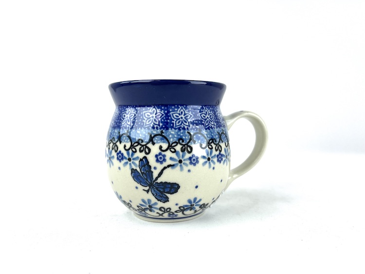 005 Bunzlau Bolle Mok 1944X 240 ml - 005 (Bunzlau). 005 Bunzlau Bolle Mok 1944X 240 ml  Boerenmok / Farmersmug met een bol buikje i.