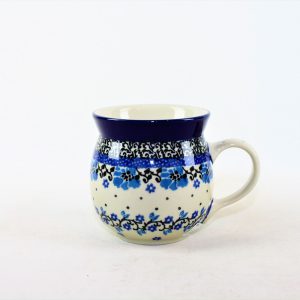 Bunzlau Bolle Mok 1983X 240 ml - 005 (Bunzlau). Bunzlau Bolle Mok 1983X 240 ml 005 Boerenmok / Farmersmug met een bol buikje.