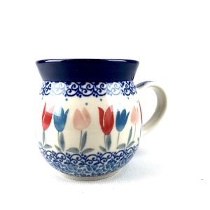 005 Bunzlau Bolle Mok 2598X 240 ml - 005 (Bunzlau). 005 Bunzlau Bolle Mok 2598X 240 ml  Boerenmok / Farmersmug met een bol buikje.