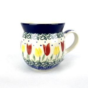 005 Bunzlau Bolle Mok 2600X 240 ml - 005 (Bunzlau). Bunzlau Bolle Mok 2600X 240 ml 005 Boerenmok / Farmersmug met een bol buikje.