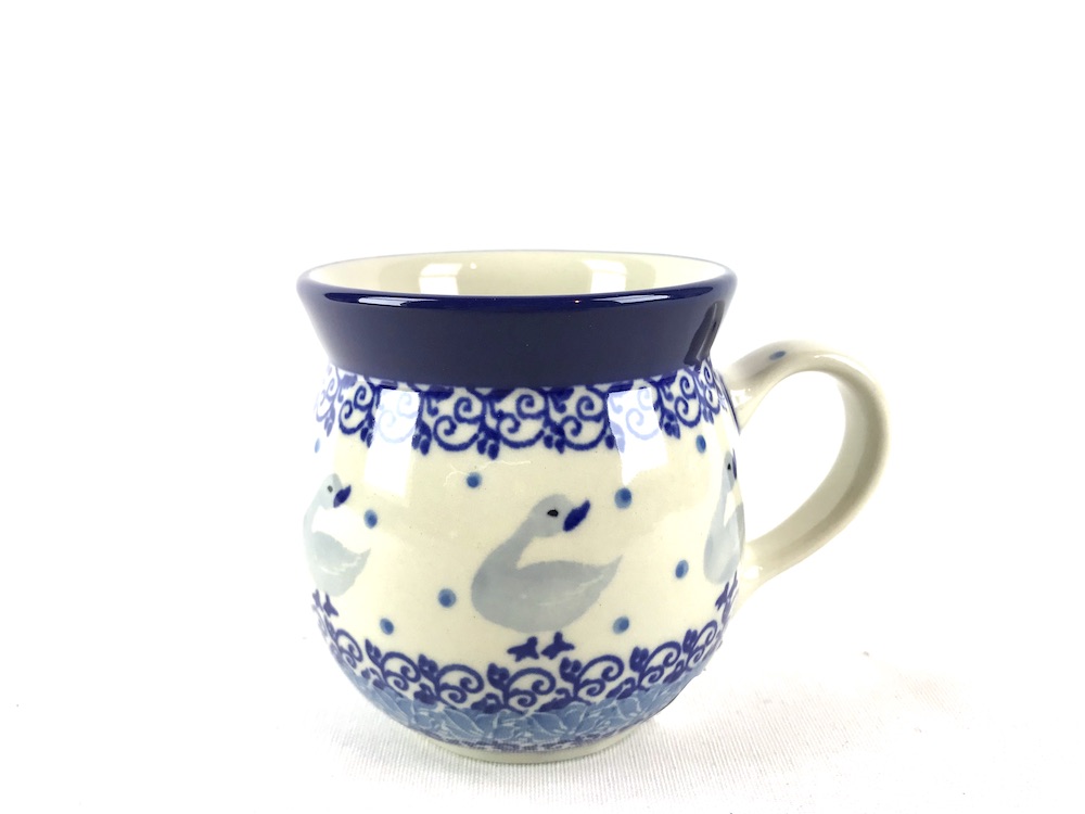 005 Bunzlau Bolle Mok 2605X 240 ml - 005 (Bunzlau). 005 Bunzlau Bolle Mok 2605X 240 ml  Boerenmok / Farmersmug met een bol buikje.