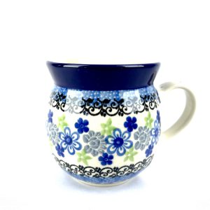 005 Bunzlau Bolle Mok 2633X 240 ml - 005 (Bunzlau). 005 Bunzlau Bolle Mok 2633X 240 ml 005 Boerenmok / Farmersmug met een bol buikje.