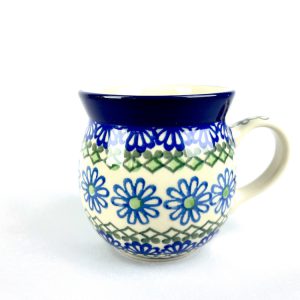 005 Bunzlau Bolle Mok 673X Andalusie 240 ml - 005 (Bunzlau). 005 Bunzlau Bolle Mok 673X Andalusie 240 ml Boerenmok / Farmersmug met een bol buikje.