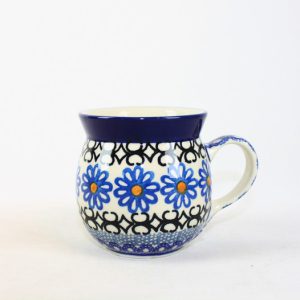 Bunzlau Bolle Mok 933X 240 ml - 005 (Bunzlau). Bunzlau Bolle Mok 933X 240 ml 005 Boerenmok / Farmersmug met een bol buikje.