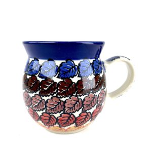 005 Bunzlau Bolle Mok  240 ml U4641 - 005 (Bunzlau). 005 Bunzlau Bolle Mok  240 ml U4641 Boerenmok / Farmersmug met een bol buikje.