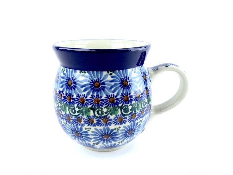 005 Bunzlau Bolle Mok U4642 240 ml - 005 (Bunzlau). 005 Bunzlau Bolle Mok  240 ml U4642 Boerenmok / Farmersmug met een bol buikje.