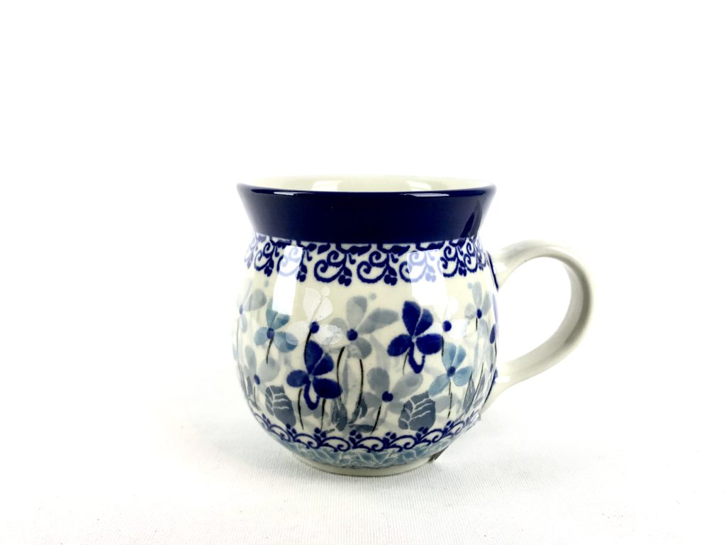 005 Bunzlau Bolle Mok U4954X 240 ml - 005 (Bunzlau). 005 Bunzlau Bolle Mok 240 ml U4954X Unikat mokje 1e qlty Boerenmok / Farmersmug met een bol buikje.