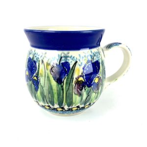 005 Bunzlau Bolle Mok U4966 240 ml - 005 (Bunzlau). 005 Bunzlau Bolle Mok 240 ml U4966 Unikat mokje 1e qlty Boerenmok / Farmersmug met een bol buikje.