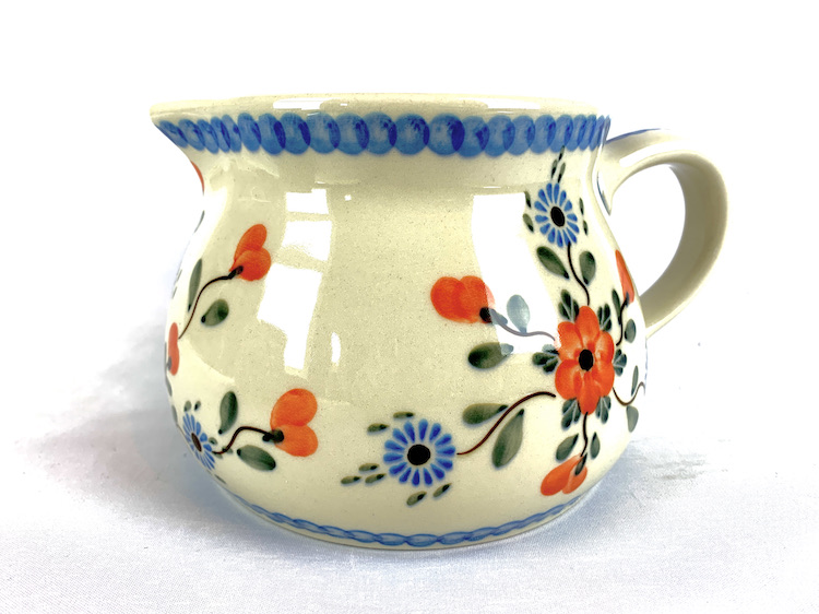 007 Bunzlau Lage Platte Kan XXX1 - 007 (Bunzlau). 007 Bunzlau Lage Platte Kan XXX1 Geschikt als waterkan melk