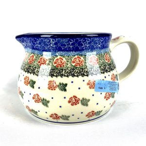 008 Bunzlau Lage Platte Kan XXX1 - 008 (Bunzlau). 008 Bunzlau Lage Platte XXX1 Water of sap kan ook leuk als bloemenvaasje.