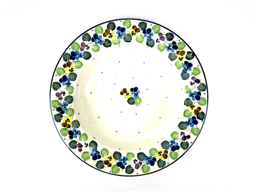 Bunzlau Soepbord 2340X  - 014 (Bunzlau). Bunzlau Soepbord 2340X 14 014 Diep soepbord met brede rand Al het Bunzlau is afwasmachine