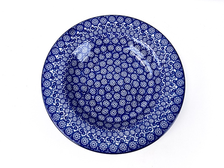 014 Bunzlau Soepbord 2615X - 014 (Bunzlau). 014 Bunzlau Soepbord 2615X Diep soepbord met brede rand Al het Bunzlau is afwasmachine