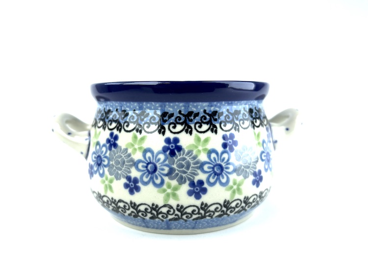 016 Bunzlau Soepkom 2633X - 016  (Bunzlau). 016 Bunzlau Soepkom 2633X Handige en mooie soepkom Met kleine oortjes.