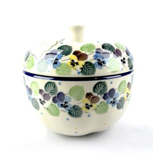 034 Bunzlau Appelpot 2340X groot - 034 (Bunzlau). 034 Appelpot 2340X groot  Recept: zure appel Klokhuis eruit halen Appel door de (riet) suiker met kaneel rollen Vullen met rozijntjes en honing.