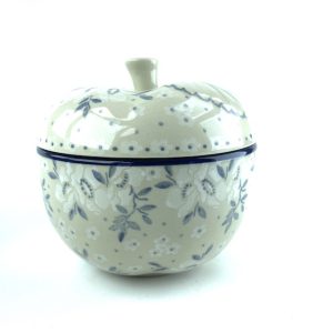 034 Bunzlau Appelpot 2497X groot - 034 (Bunzlau). 034 Appelpot 2497X groot&nbsp; Recept: zure appel Klokhuis eruit halen Appel door de (riet) suiker met kaneel rollen Vullen met rozijntjes en honing.