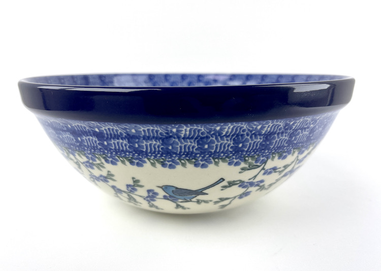 056 Bunzlau Nest Schaal 1935X Ø 24 cm - 056 (Bunzlau). 056 Bunzlau Nest Schaal 1935X Ø 24 cm Mooie middelgrote nestschaal voor o.