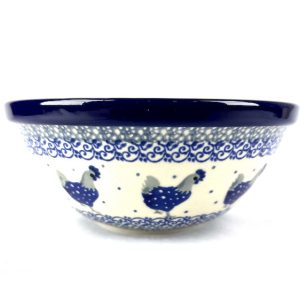 058 Bunzlau Nest Schaal Ø 17 cm 2597X - 058 (Bunzlau). 058 Bunzlau Nest Schaal Ø 17 cm 2597X Leuke schaal voor serveren van oa aardappeltjes