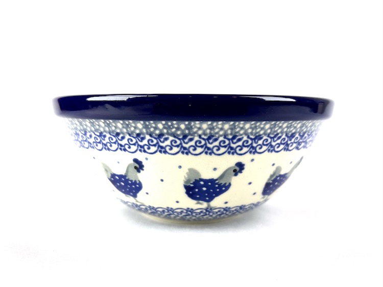 058 Bunzlau Nest Schaal Ø 17 cm 2597X - 058 (Bunzlau). 058 Bunzlau Nest Schaal Ø 17 cm 2597X Leuke schaal voor serveren van oa aardappeltjes