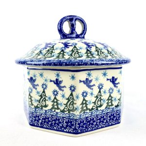 Bunzlau Koek & Snoeppot 1675X - 064 (Bunzlau). Bunzlau Koek & Snoeppot 1675X 064 Koekje erbij? H 17 cm Inhoud 1