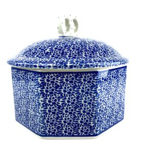 064 Bunzlau Koek & Snoeppot 1895 - 064 (Bunzlau). 064 Bunzlau Koek & Snoeppot 1895 Koekje erbij? H 17 cm Inhoud 1