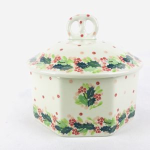 064 Bunzlau Koek & Snoeppot U4927X - 064 (Bunzlau). 064 Bunzlau Koek & Snoeppot U4927X 064 Unikat