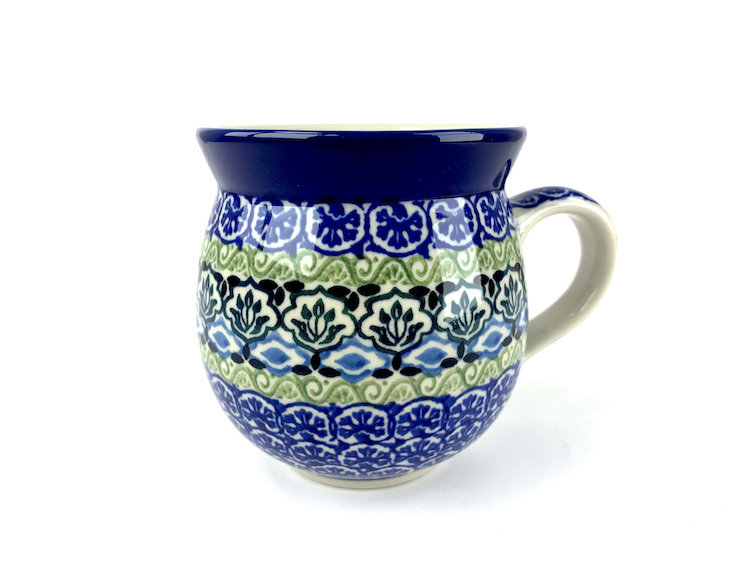 070 Bunzlau Bolle mok 1858X 350 ml - 070 (Bunzlau). 070 Bunzlau Bolle mok 1858X 350 ml Boerenmok/ Farmersmug Fijne maat mok voor een heerlijk  grote thee of een cappuccino  .