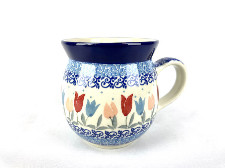 070 Bunzlau Bolle mok 2598X 350 ml - 070 (Bunzlau). 070 Bunzlau Bolle mok 2598X  Boerenmok/ Farmersmug Fijne maat mok voor een heerlijk  grote thee of een cappuccino  .