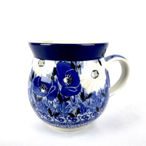 070 Bunzlau Bolle mok U4923 350 ml - 070 (Bunzlau). 070 Bunzlau Bolle mok U4923 Unikat; 1e Qlty Boerenmok/ Farmersmug Fijne maat mok voor een heerlijk  grote thee of een cappuccino  .