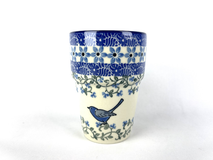 071 Bunzlau Melkbeker 1932X 200 ml - 071 (Bunzlau). 071 Bunzlau Melkbeker 1932X 200 ml De stapelbeker van vroegere tijden.