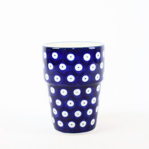 071 Bunzlau Melkbeker 70AX Blue Eyes 200 ml - 071 (Bunzlau). 071 Bunzlau Melkbeker Blue Eyes 70AX 200 ml.