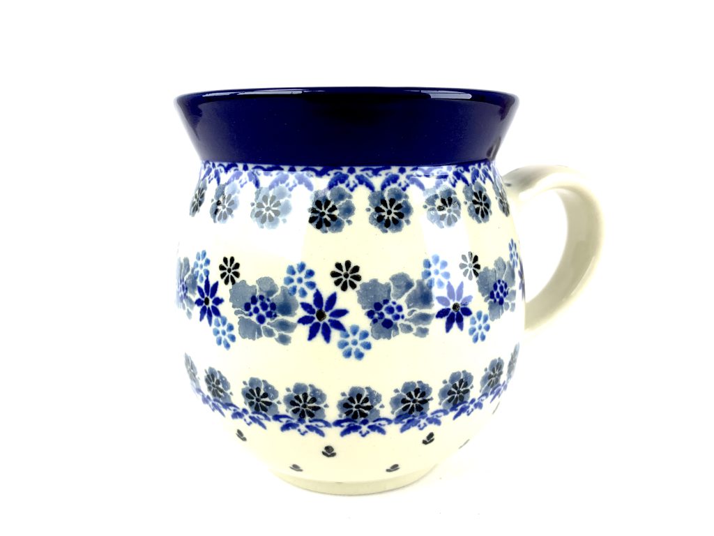 073 Bunzlau Bolle mok 1986X 500 ml - 073 (Bunzlau). 073 Bunzlau Bolle mok 1986X 500 ml 073  Heerlijk grote bolle mok voor thee of een cappuccino Ook als soepkom te gebruiken .