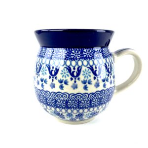 073 Bunzlau Bolle mok 2185X Nautique 500 ml - 073 (Bunzlau). 073 Bunzlau Bolle mok 2185X Nautique 500 ml Heerlijk grote bolle mok voor thee of een cappuccino Ook als soepkom te gebruiken .