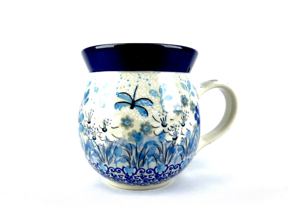 073 Bunzlau Bolle mok U4964 500 ml - 073 (Bunzlau). 073 Bunzlau Bolle mok U4964 500 ml  eerste kwaliteit Heerlijk grote bolle mok voor thee of een cappuccino Ook als soepkom te gebruiken .