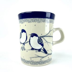 074 Bunzlau Mok recht met klein oor U4830 - 074 (Bunzlau). 074 Bunzlau Mok recht met klein oor U4830X Eerste qlty Fijne mok voor de koffie