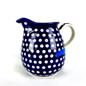 077 Bunzlau Bolle Kan 70AX - 077 (Bunzlau). 077 Bunzlau Bolle Kan 70AX Middelgroot  formaat bolle kan Water/ sap kan staat ook decoratief met een bos bloemen erin inhoud: 1