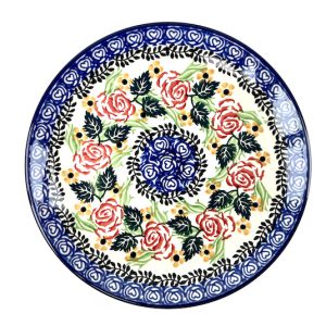 086 Bunzlau Ontbijtbordje 1537X - 086 (Bunzlau). 086 Bunzlau Ontbijtbordje 1537X Gezellig een ontbijtje op bed met mooi Bunzlau.