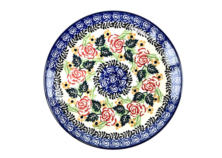 086 Bunzlau Ontbijtbordje 1537X - 086 (Bunzlau). 086 Bunzlau Ontbijtbordje 1537X Gezellig een ontbijtje op bed met mooi Bunzlau.