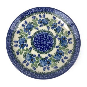 086 Bunzlau Ontbijtbordje 1865X - 086 (Bunzlau). 086 Bunzlau Ontbijtbordje 1865X Gezellig een ontbijtje op bed met mooi Bunzlau.