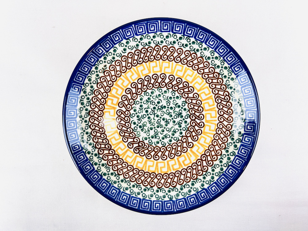 086 Bunzlau Ontbijtbordje 50X Sunflower - 086 (Bunzlau). 086  Bunzlau Ontbijtbordje 50X Sunflower  Duurzaam