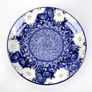 086 Bunzlau Ontbijtbordje U4923 - 086 (Bunzlau). Bunzlau Ontbijtbordje U4923 Unikat 1e kwaliteit Decoratie is geheel met de penseel aangebracht Duurzaam