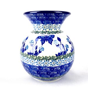 096 Bunzlau vaasje 1937X - 096 (Bunzlau). 096 Bunzlau vaasje 1937X 096 Middel groot vaasje.