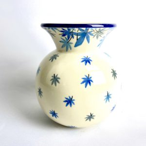 096 Bunzlau vaasje 2563X - 096 (Bunzlau). 096 Bunzlau vaasje 2563X 096 Middel groot vaasje.