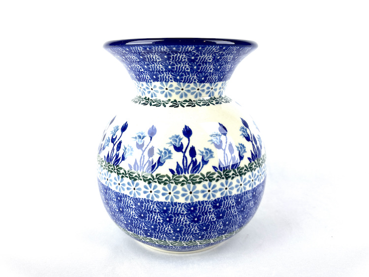 097 Bunzlau middelgrote vaas 1937X - 097 (Bunzlau). 097 Bunzlau middelgrote vaas 1937X Mooi middelgroot model.