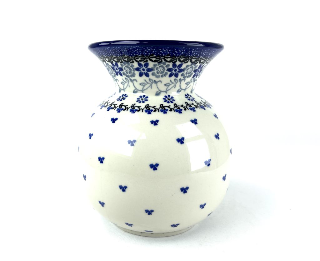 097 Bunzlau middelgrote vaas 2158X - 097 (Bunzlau). 097 Bunzlau middelgrote vaas 2158X Mooi middelgroot model.