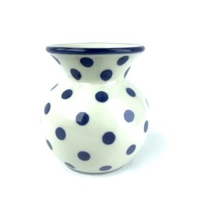 098 Bunzlau klein vaasje 2519X - 098 (Bunzlau). 098 Bunzlau klein vaasje 2519X Voor een klein boeketje bloemen.